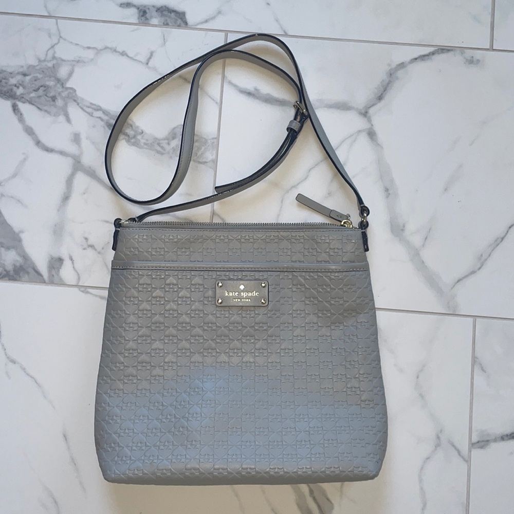 Gray Colored Kate Spade cross body